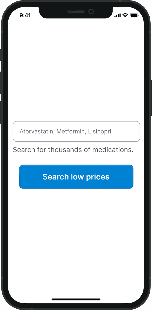 Step 1: Search for your medication